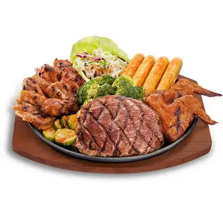 Hình ảnh Đĩa nướng tổng hợp size M