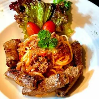 Hình ảnh Mỳ Ý + 100gr bò Mỹ