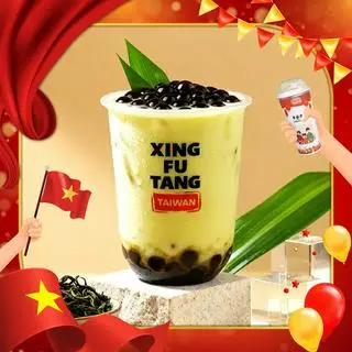 Hình ảnh Trà Sữa Oolong Lá Dứa