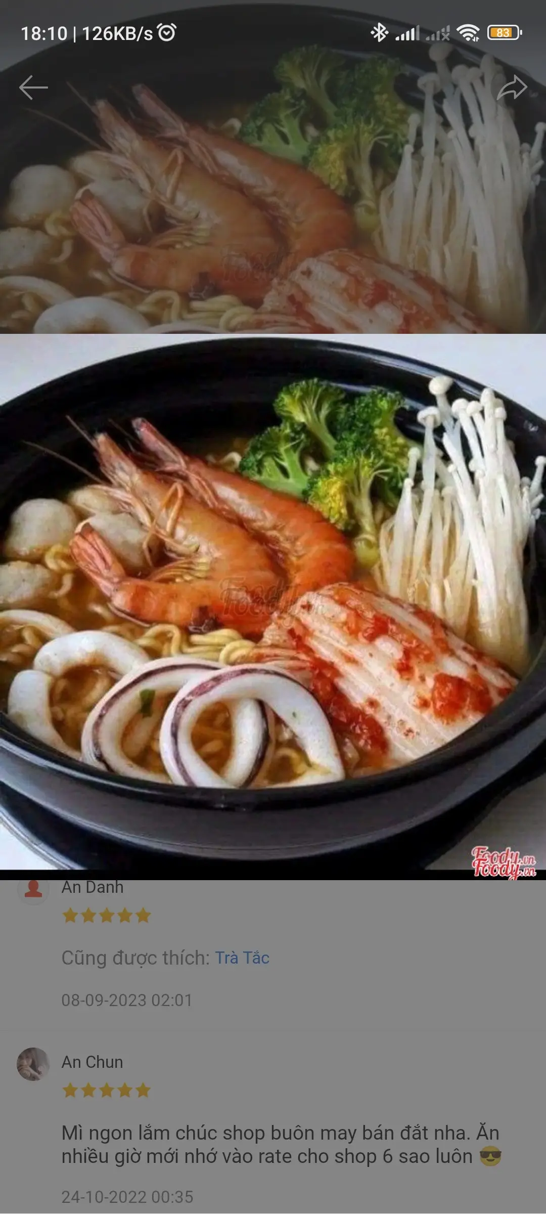 Hình ảnh Mỳ cay-Hải sản