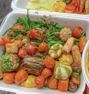 Hình ảnh Viên chiên mắm tỏi FULL TOPPING ( size LỚN)