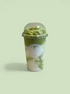 Hình ảnh Trà nhài kem matcha dẻo