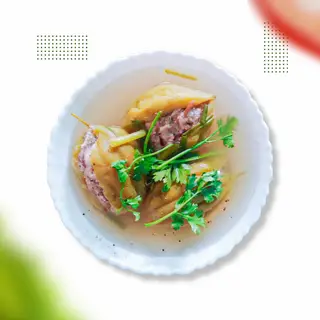 Hình ảnh Canh khổ qua nhồi thịt