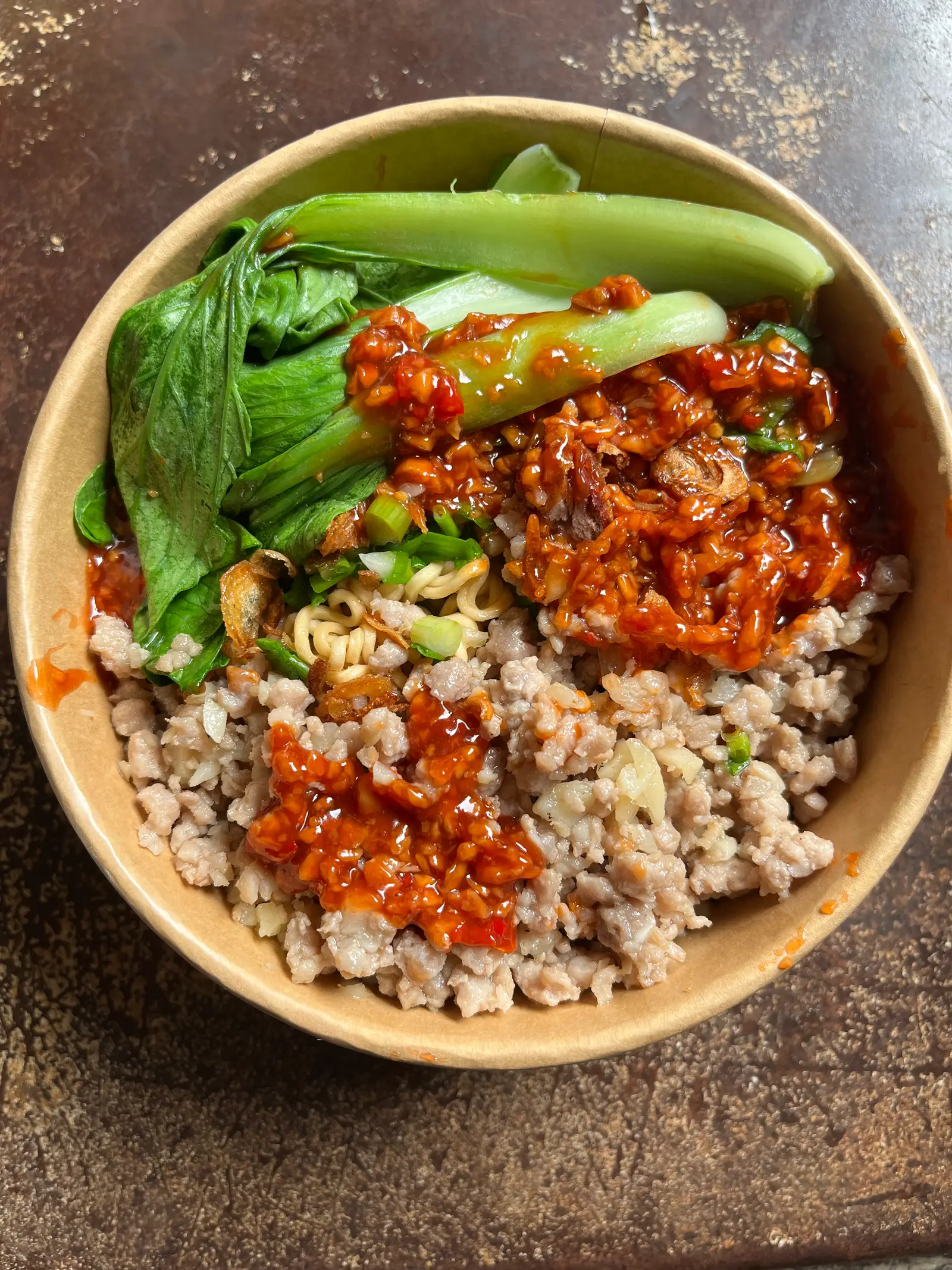 Hình ảnh Mì trộn thịt bằm 