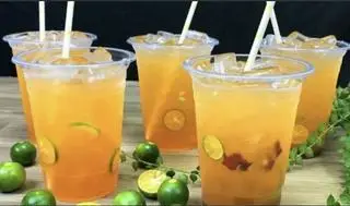 Hình ảnh trà tắc cốc 500ml