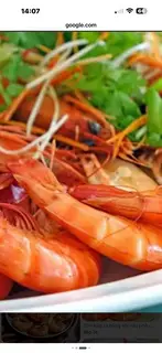 Hình ảnh tôm hấp gừng xuất nhỏ 