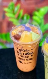 Hình ảnh Trà sữa truyền thống full topping
