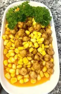 Hình ảnh Răng mực xào bơ cay