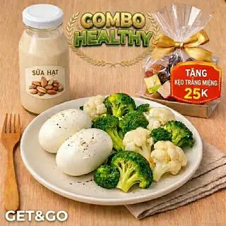 Hình ảnh COMBO HEALTHY/3 Trứng luộc+1 Nước Kombucha