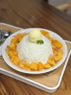 Hình ảnh Bingsu xoài - mango bingsu