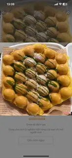 Hình ảnh Bánh trứng gà non - sốt matcha