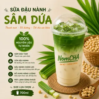 Hình ảnh Sữa Đậu Nành Sâm Dứa 700mL
