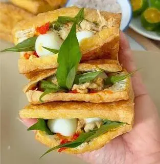 Hình ảnh Đậu Hủ Chiên Đầy Đủ