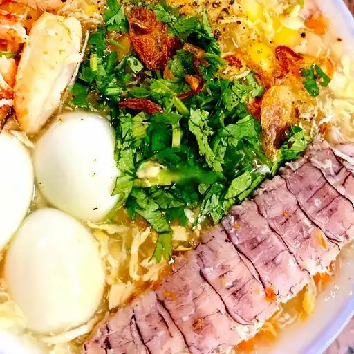 Hình ảnh Súp cua tôm tít - nước chấm tôm