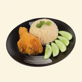 Hình ảnh Cơm Đùi Gà Chiên Hải Nam