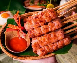 Hình ảnh Phần 2 Người - Mẹt Nem Nướng Hồ Lô