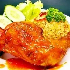 Hình ảnh cơm chiên góc tư+ cơm thêm 
