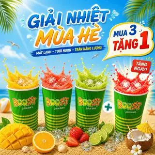 Hình ảnh (Nước Ép) Mua 3 Tặng 1