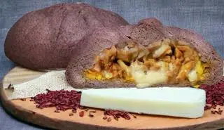 Hình ảnh Gạo lứt gà phô mai
