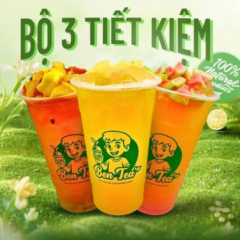 Hình ảnh Trà Trái Cây Nhiệt Đới - Trà Thơm Hạt Đác - Trà Ổi Hồng - Ly 700ml