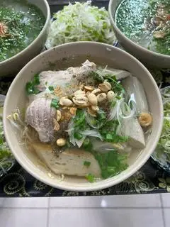 Hình ảnh Bún chả cá hấp + Lườn cá + Trứng cá