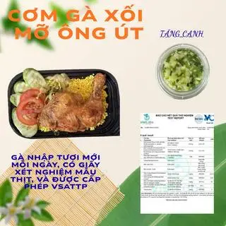 Hình ảnh Cơm Gà Xối Mỡ Gốc Tư Lớn + Canh