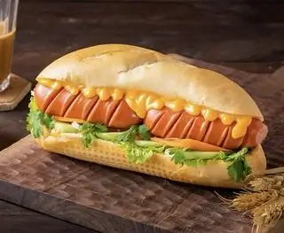 Hình ảnh Bánh mì xúc xích