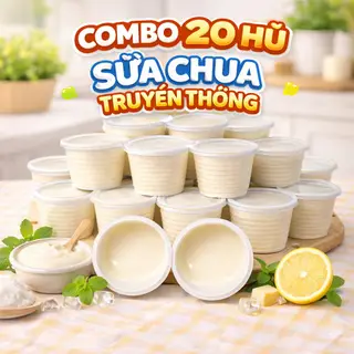 Hình ảnh (Combo 20 Hũ) Sữa Chua Vị Truyền Thống