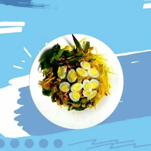 Hình ảnh Bánh tráng trộn muối tắc - trứng cút
