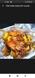 Hình ảnh Tôm càng xanh sốt cajun