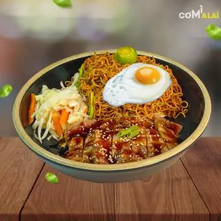 Hình ảnh Mì Xào MaLai- Gà Sốt Teriyaki - Trứng Ốp La