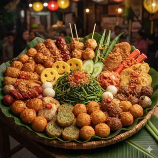 Hình ảnh Combo cá viên chiên mắm tỏi - nhỏ