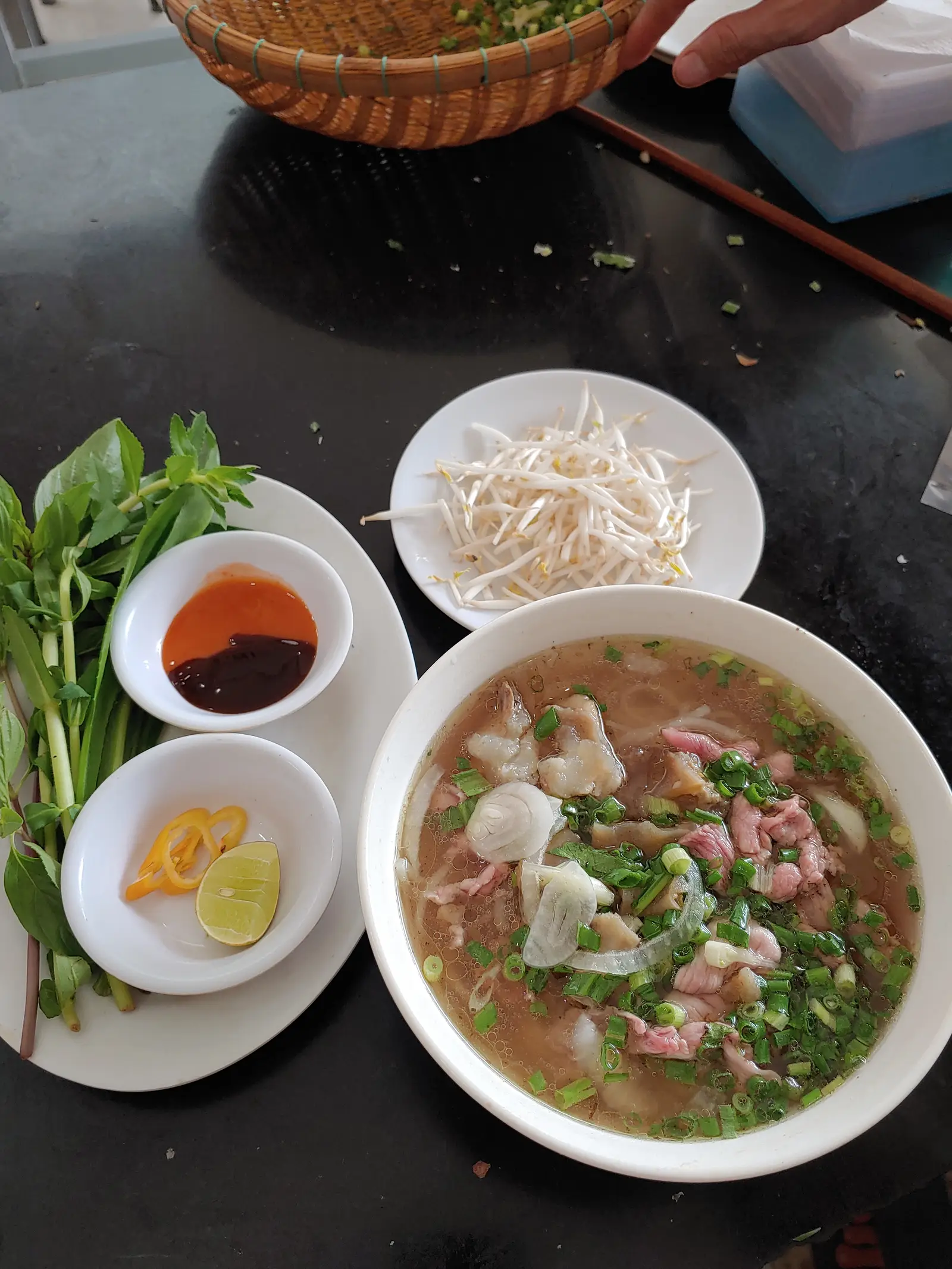 Hình ảnh Phở bắp bò hoa