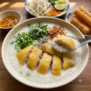 Hình ảnh Cháo gà chặt
