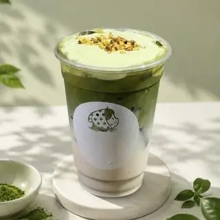 Hình ảnh Matcha Kem Dẻ Cười 500ml