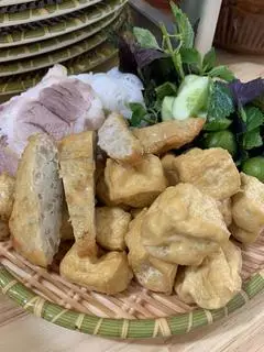 Hình ảnh Bún đậu- thịt- chả cốm