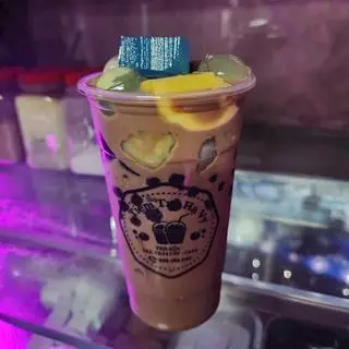 Hình ảnh Trà sữa sô-cô-la full topping