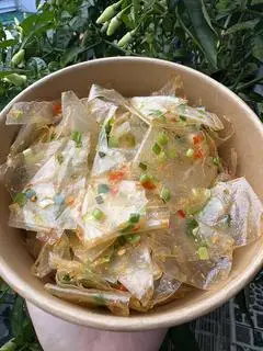 Hình ảnh Bánh tráng mỡ hành - không topping
