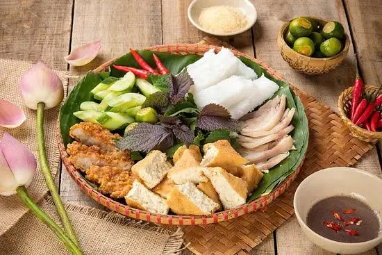 Hình ảnh Bún đậu chân giò+ Chả cốm