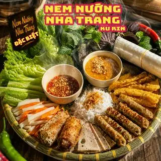 Hình ảnh Nem nướng 5-6 người ĐẶC BIỆT Healthy (CÓ THÊM: RAM TÔM, DÔNG, CHẢ BÒ)