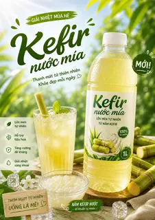 Hình ảnh Kefir mía 