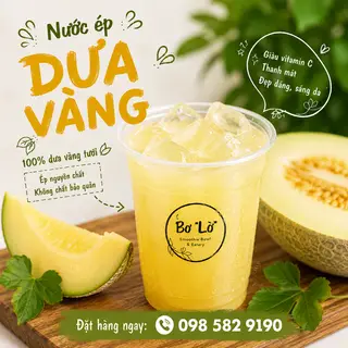 Hình ảnh Nước ép dưa vàng - Melon Juice