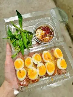 Hình ảnh Bánh tráng cuộn lòng đào