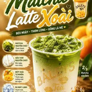 Hình ảnh Matcha Latte Xoài