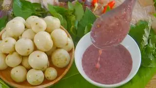 Hình ảnh Cà pháo + mắm tôm