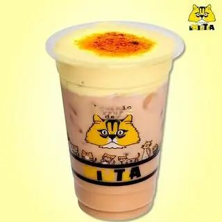 Hình ảnh Trà sữa kem trứng nướng