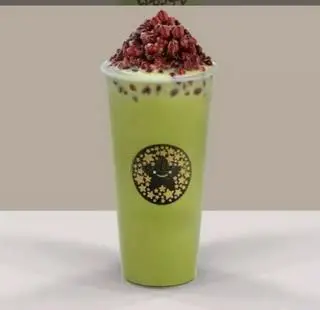 Hình ảnh matcha đậu đỏ