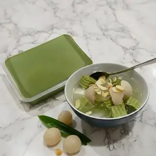 Hình ảnh Chè khúc bạch trà xanh (hộp lớn)