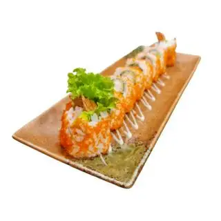 Hình ảnh Sushi Tôm Phomai Lăn Trứng Tôm
