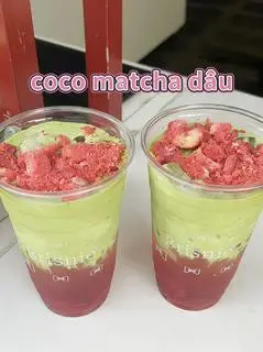 Hình ảnh Matcha coco dâu